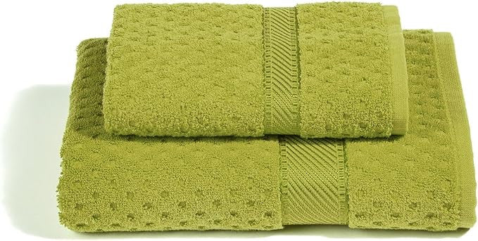 Asciugamano Sirena ! Caleffi: Set 2 Pezzi, Cotone Spugnissima 450 gr/mq