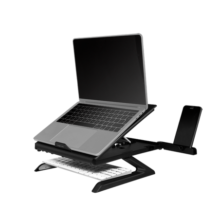 Supporto per Notebook e Tablet 10-15.6'' Ergonomico Nero