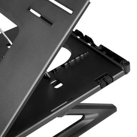 Supporto per Notebook e Tablet 10-15.6'' Ergonomico Nero