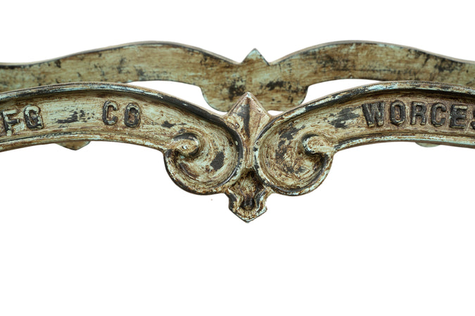 Biscottini Biscottini Base Tavolo Ghisa Anticata Robusta Stabile 127x69x43 Per Piani