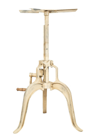 Biscottini Biscottini Base Tavolo Ghisa Anticata Robusta Fatta a Mano 65x65x72 104 Stile