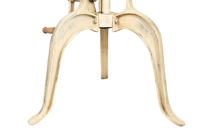 Biscottini Biscottini Base Tavolo Ghisa Anticata Robusta Fatta a Mano 65x65x72 104 Stile