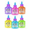 Carioca Bottigliette Glitter Glue Neon, colla glitter.