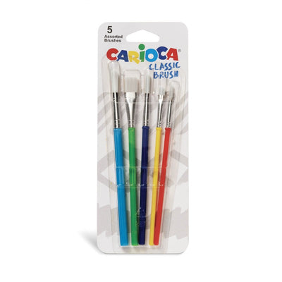 Carioca Classic brush 5 pennelli assortiti