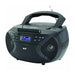 Radio Registratore Portatile DAB / DAB+ / FM RDS Lettore CD e Riproduttore Cassette Ingresso AUX Colore Nero