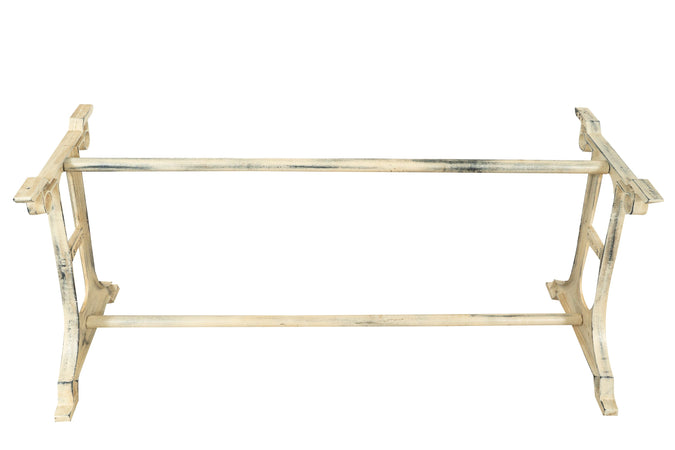 Biscottini Biscottini Base Tavolo Ghisa Anticata 156x55x69 Robusta Stabile Finitura