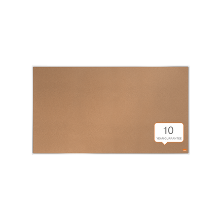 Nobo 1915415 bacheca per annunci Bacheca fissa Marrone Sughero (Nobo 1915415 Impression Pro 890x500mm Widescreen Cork Notice Board)