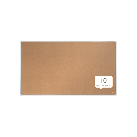 Nobo 1915414 bacheca per annunci Bacheca fissa Marrone Sughero (Nobo 1915414 Impression Pro 710x400mm Widescreen Cork Notice Board)