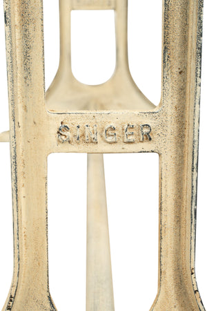 Biscottini Biscottini Base Tavolo Ghisa Anticata 156x55x69 Robusta Stabile Finitura