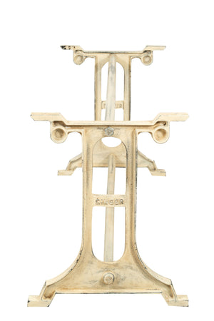 Biscottini Biscottini Base Tavolo Ghisa Anticata 156x55x69 Robusta Stabile Finitura