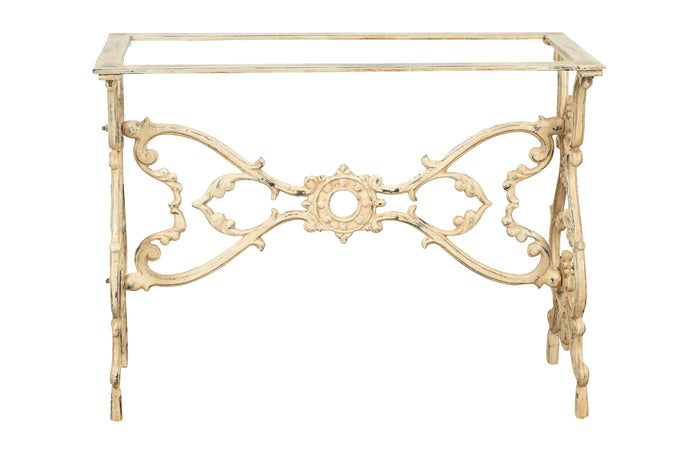 Biscottini Biscottini Base Tavolo Ghisa Anticata Stabile Robusta Finitura Artigianale