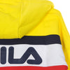 FILA Felpa Leggera Cappuccio Corta Donna Ella Empire Yellow/bright White/black da donna