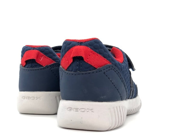 GEOX Sneaker bambino B Waviness B. blu/rossa