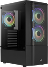 Aerocool Quantum Mesh Midi Tower Nero (AeroCool Quantum Mesh v3 Tempered Glas)
