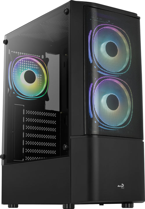 Aerocool Quantum Mesh Midi Tower Nero (AeroCool Quantum Mesh v3 Tempered Glas)
