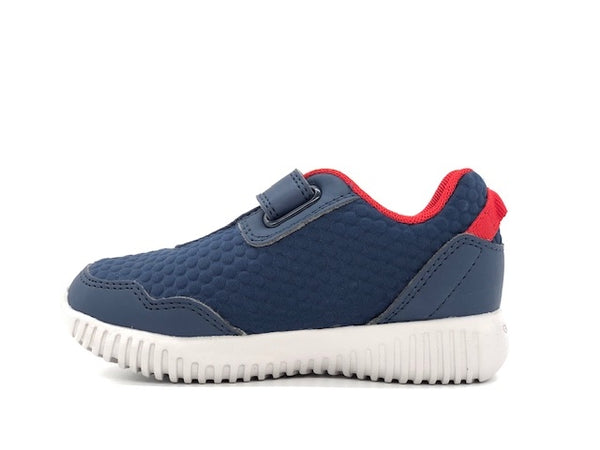 GEOX Sneaker bambino B Waviness B. blu/rossa