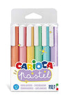 Carioca Evidenziatori Pastel, confezione da 6 Pz