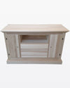 MOBILI 2G - Porta tv 2 porte 2 cassetti legno grezzo 110x45x68 (5001)