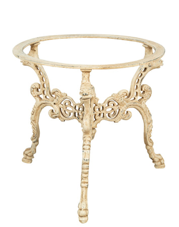 Biscottini Base tavolo ghisa anticata Biscottini 80x80x71 robusta stabile artigianale