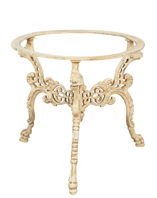 Biscottini Base tavolo in ghisa finitura anticata Molto stabile, robusta Offerta Speciale