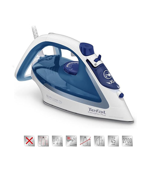 Tefal Ferro da Stiro a Vapore Easygliss Plus Autopulente Antiaderente 2700W