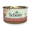 Schesir Tonnetto con Acciughe Patata Dolce e Mirtillo Rosso in Salsa Scatoletta per Gatti Adulti 85gr