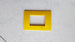 PLACCA GIALLA IN ABS PER SCATOLE RETTANGOLARI SERIE SOFT 3/4/6 POSTI
