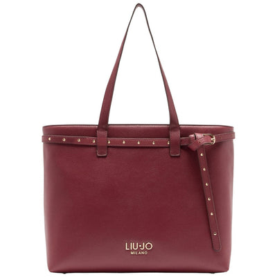 Liu Jo borsa tote rosso vino AF5135E0058-91726
