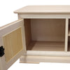 MOBILI 2G - Porta tv 2 porte 1 vano a giorno Legno grezzo 162x51x61 (3128)