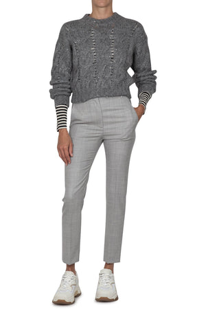 GRIFONI Grifoni - Pantalone - 440300 - Grigio da donna