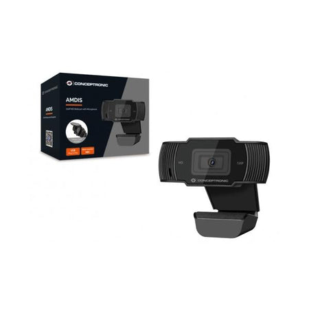 Webcam AMDIS03B - HD 720P con microfono - 1080P interpolato
