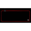 Tappetino per mouse - Bordi luminosi a LED RGB multicolore con 10 impostazioni di effetti di luce - dimensione 300 x 800 mm
