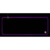 Tappetino per mouse - Bordi luminosi a LED RGB multicolore con 10 impostazioni di effetti di luce - dimensione 300 x 800 mm