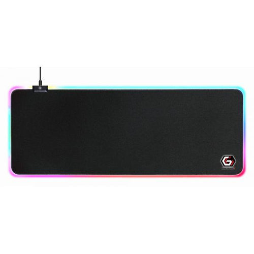 Tappetino per mouse - Bordi luminosi a LED RGB multicolore con 10 impostazioni di effetti di luce - dimensione 300 x 800 mm