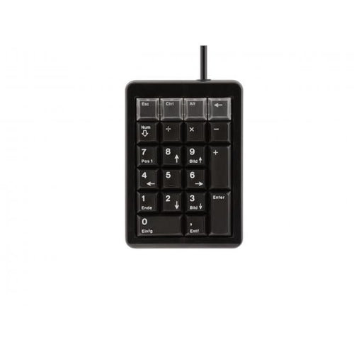 CHERRY G84-4700 tastierino numerico Laptop/PC USB Nero (NUM KEYPAD 21 KEYS BLACK USB. - ) - Versione UK