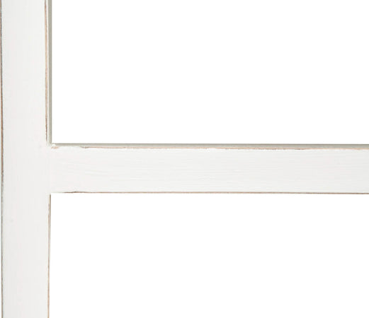 Biscottini Libreria Moderna Tiglio Massello Bianca Anticata 82x36x201 Made Italy Biscottini