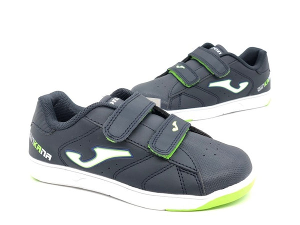 JOMA Sneakers bambino W. Ginkana jr navy - lemon