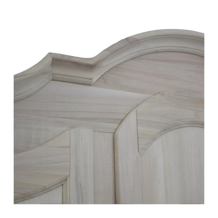 Armadio classico 3 porte bianco filo verde legno 185X62X220 (598)