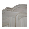 MOBILI 2G -  Armadio classico 3 porte 3 cassetti legno grezzo 185X62X220 (1869)