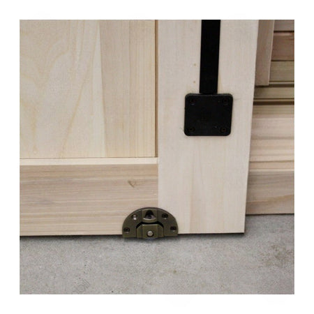 MOBILI 2G -  Armadio classico 2 porte scorrevoli legno grezzo 275X66X254 (2166)