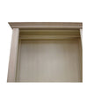 MOBILI 2G -  Armadio classico 2 porte scorrevoli legno shabby bianco 275X66X254 (2166)