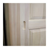 MOBILI 2G -  Armadio classico 2 porte scorrevoli legno shabby bianco 275X66X254 (2166)