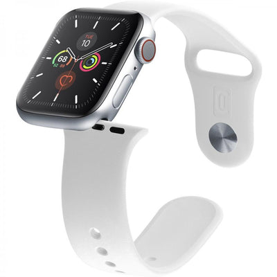 cinturino urban apple watch 38/40/41/42 mm bianco da small a large