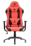 itek Gaming Chair PLAYCOM PM20 - PVC- Doppio Cuscino- Schienale Reclinabile- Rosso Nero