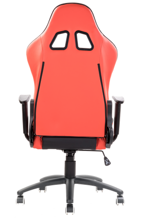 itek Gaming Chair PLAYCOM PM20 - PVC- Doppio Cuscino- Schienale Reclinabile- Rosso Nero