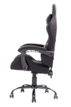 itek Gaming Chair RHOMBUS FF10 - Tessuto- Doppio Cuscino- Schienale Reclinabile- Nero Nero