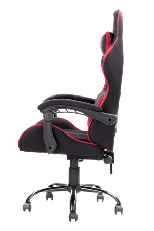 itek Gaming Chair RHOMBUS FF10 - Tessuto- Doppio Cuscino- Schienale Reclinabile- Nero Rosso