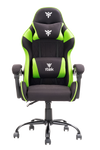 itek Gaming Chair RHOMBUS FF10 - Tessuto- Doppio Cuscino- Schienale Reclinabile- Nero Verde