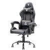 itek Gaming Chair RHOMBUS PF10 - PVC- Doppio Cuscino- Schienale Reclinabile- Nero Nero