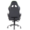 itek Gaming Chair RHOMBUS PF10 - PVC- Doppio Cuscino- Schienale Reclinabile- Nero Verde